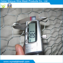 Electro Galvanized Hexagonal Wire Netting Mesh